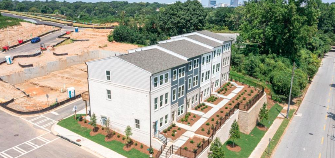 Townhome project takes shape, hits market just south of BeltLine Urbanize Atlanta
